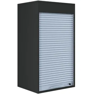 VCM Aktos L Rollladenschrank 50 x 40 x 93 cm schwarz