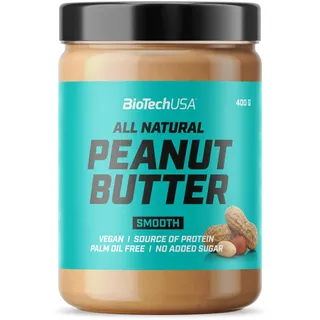 BioTechUSA Peanut Butter | Natürliche Erdnussbutter Proteinquelle