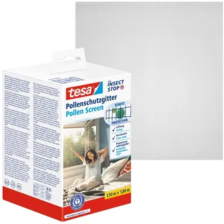 Tesa Pollenschutzgitter 150 x 180 cm Anthrazit