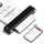 M08F Mobiler Drucker A4 für Unterwegs Thermodrucker Tragbarer Bluetooth Drucker für Den Heimgebrauch im Büro Kompatibel mit Laptops und Smartphones Schwarz