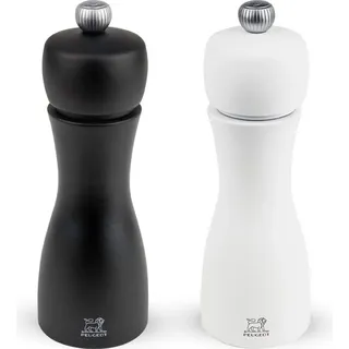 Peugeot Tahiti Duo Set Pfeffermühle 15 cm Schwarz/Weiß unbefüllt