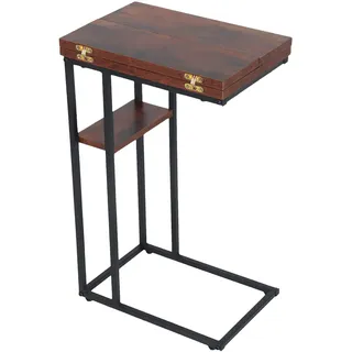 Relaxdays Beistelltisch, HxBxT: 64 x 52 x 39 cm, , Wohnzimmer, Wohnzimmertische, Beistelltische