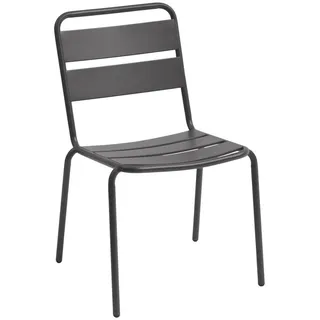 Hespéride Gartenstuhl 52 x 52 x 84 cm grau