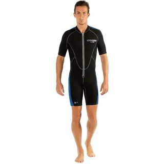 Cressi Neoprenanzug Shorty Schwarz/Blau XXL