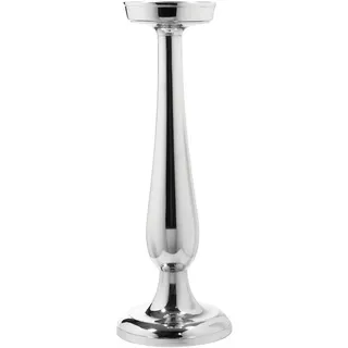 Fink »MAGENTA« Stumpenkerzenhalter aus Aluminium, vernickelt,