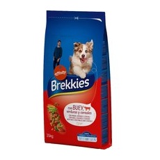 2x15 kg Mix Vită Brekkies Hrană uscată pentru câini