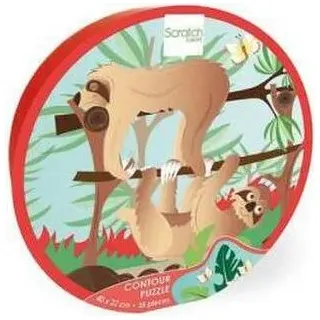 Konturpuzzle Faultier (Puzzle)