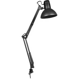 Edm Flexo Architect Mit Befestigungs-schreibtischlampe 60w - Black - One Size