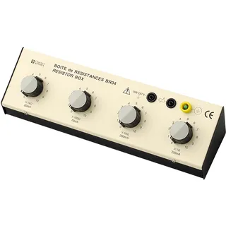 CHAUVIN ARNOUX BR04: 4 Widerstandsdekaden 1 Ohm...10 kOhm