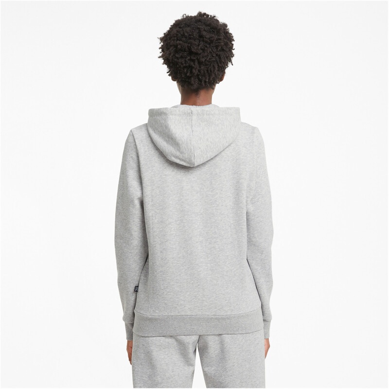 Bild von Puma, Essentials Small Logo Full-zip Hoodie FL, Grau, M