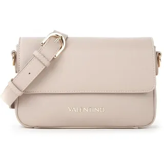 Valentino Zero Re Pattina Flap Bag Kunstleder Beige