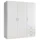 Drehtürenschrank Harry 150 x 176 x 51 cm Weiß