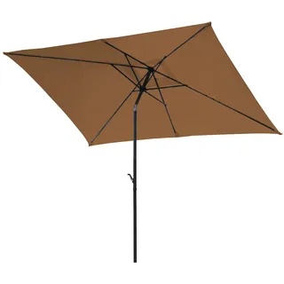 Svita Sonnenschirm 300 x 200 cm Taupe