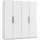 Drehtürenschrank Level 36A 200 x 216 x 58 cm Weiß
