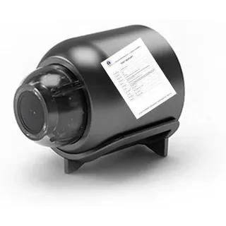 WLAN-Kamera – 1080p HD-Nachtsicht – Bewegungsmelder mit Alarm – Für die Heimüberwachung – Weitwinkel 140° – Schwarz – Mini-Format – 1 Stück - Blau