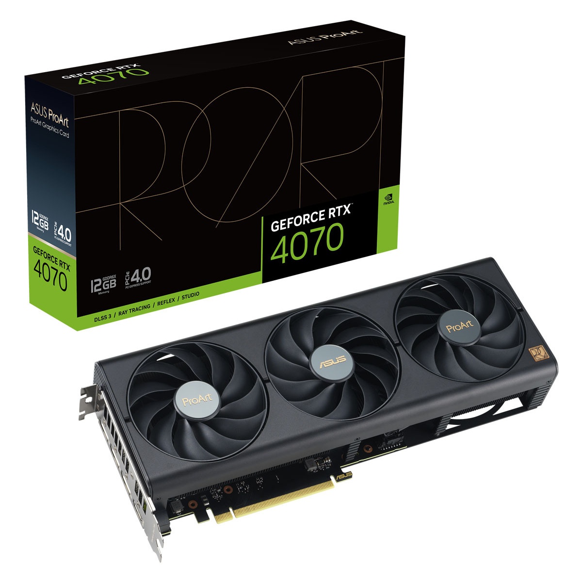 Bild von ProArt GeForce RTX 4070 OC 12 GB GDDR6X 90YV0J11-M0NA00