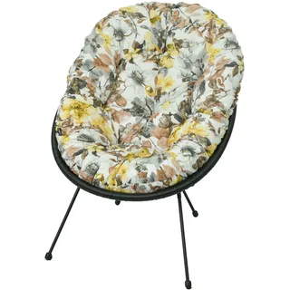 AMPO Sitzkissen Polsterkissen Freizeitkissen Gartenkissen für den Sessel - Beige