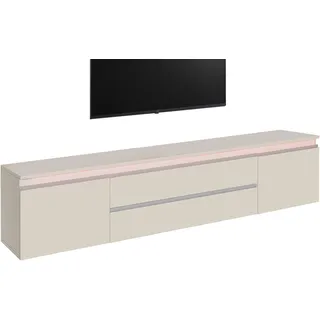 Home Affaire Magic Lowboard 240 cm x 55 cm Kaschmir Matt Holz