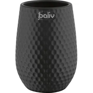 baliv Zahnputzbecher Keramik Schwarz