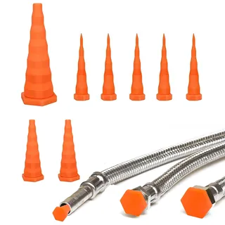 LONGHAO 8 Stück Hydrauliköl-Service-stopfen,138+68.33+55mm