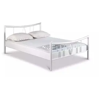 Metallbett Luisa – 100 x 220 cm / weiß