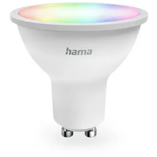 Hama Smarte WLAN-LED-Lampe, GU10, Matter 4,9W, RGBW, für Sprach-/App-Steuerung