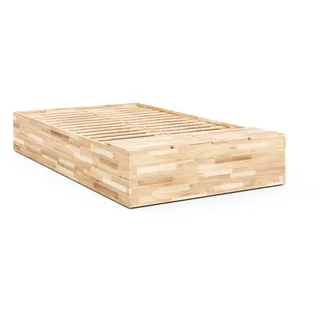 Karup Design Bettgestell »Basement Bed, Stauraumbett, Bett optional mit oder ohne Sitzbank« Bett mit integriertem Stauraum, inkl Lattenrost, FSC®zertifiert