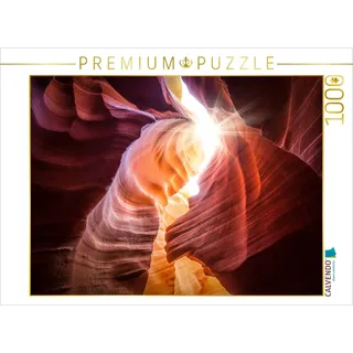 Calvendo Verlag GmbH CALVENDO Puzzle lower antelope canyon - arizona - usa | 1000 Teile Lege-Größe 64x48cm Foto-Puzzle für glückliche Stunden