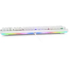 Bild von Skiller SGK40 White, LEDs RGB, Huano RED, USB, DE (100008559)