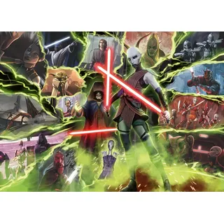 Ravensburger Puzzle Star Wars Villainous: Asajj Ventress, 1000 Teile)