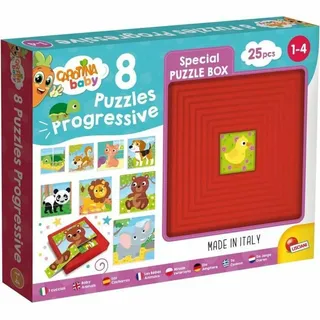 MPK Toys CAROTINA BABY 8 PUZZLE - Tiere