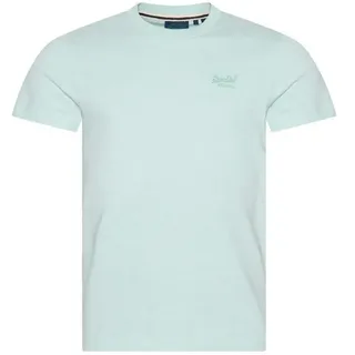Superdry Vintage Logo Embroidered Kurzarm-t-shirt - Light Mint Green Marl - 3XL