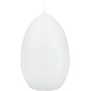 Eikerzen Weiß 60 x Ø 45 mm, Inhalt 30 Stück, Ostereikerzen, Osterdeko