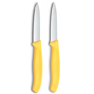 Victorinox Swiss Classic Gemüsemesser 8 cm 2-tlg. Gelb