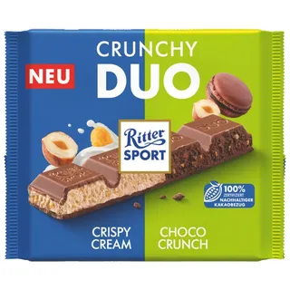 Ritter Sport Crunchy Duo Vollmilchschokolade 218 g