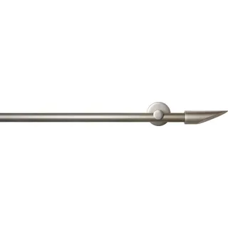 GARESA Gardinenstange Innenlaufgarnitur 2-läufig Ø 16 mm 320 cm Grau