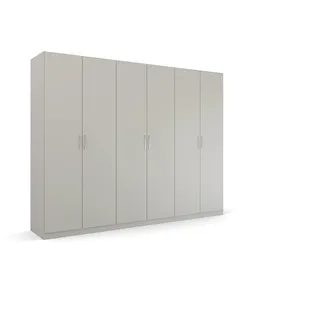 Rauch Drehtürenschrank Pure by Quadra Spin 271 x 210 x 54 cm Grau