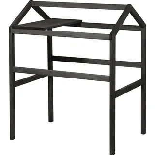 Dobar Rankturm-Aufsatz für Hochbeet Kubus 2.0 74 x 54 x 91,5 cm Anthrazit