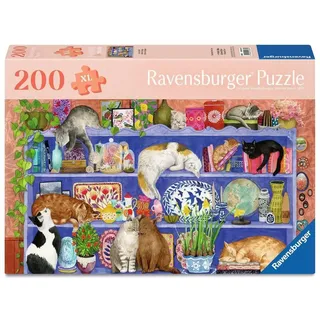 Ravensburger Katzen im Regal