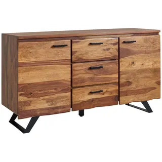 Wohnling Sideboard 145 x 82 x 45 cm Braun