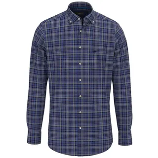 Fynch Hatton 14148010 Langarmhemd - Vibrant Blue - S