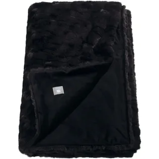 Musterring Flurry Kuscheldecke 130 x 170 cm Schwarz