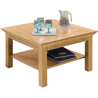 Home Affaire »Lisa« Kaffeetisch, massives Kiefernholz, B/T/H: 76x76x45 cm