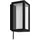 Außenwandleuchte Aluminium 24,0 cm inkl. LED-Lampe schwarz