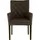Armlehnstuhl Colorado Polyester braun