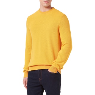 BOSS Men's Keyrete Knitted-Sweater, Light/Pastel Yellow740, M