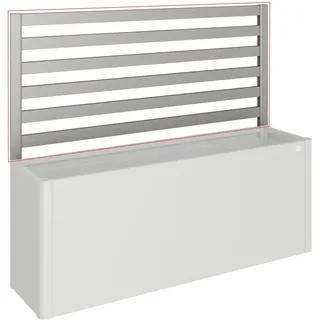 Biohort Rankgitter Hochbeet 91 cm x 398,3 cm Quarzgrau-Metallic