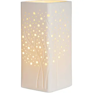 Gilde Design Lampe Weiß