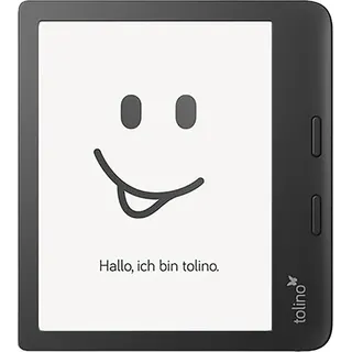 tolino Vision 6 schwarz 16GB Wifi eBook-Reader - Schwarz
