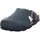 Fussbettpantoffel Blau/Mehrfarbig 34